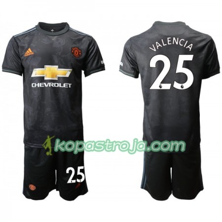 Billiga Fotbollströjor Manchester United VALENCIA 25 Barn Tredje tröja 2019/20 Kortärmad